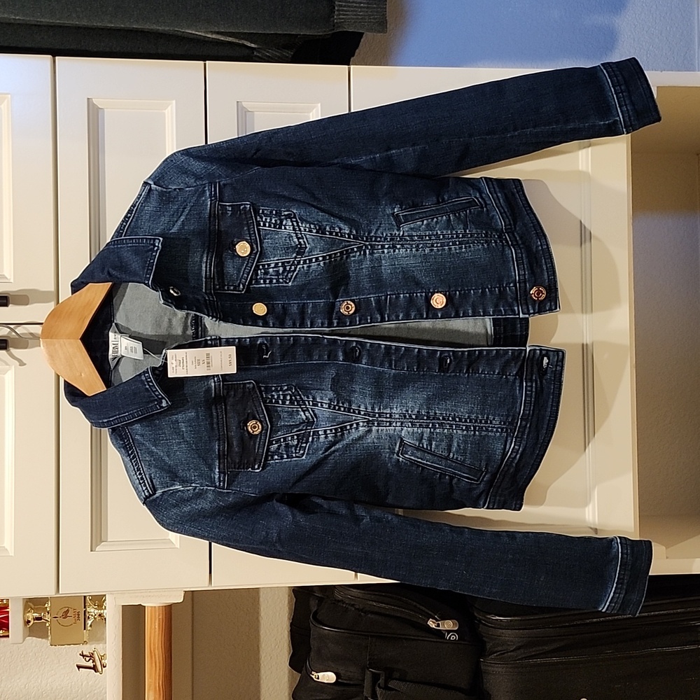 LAST CHANCE DONATING TOMORROW WHBM Jean Jacket